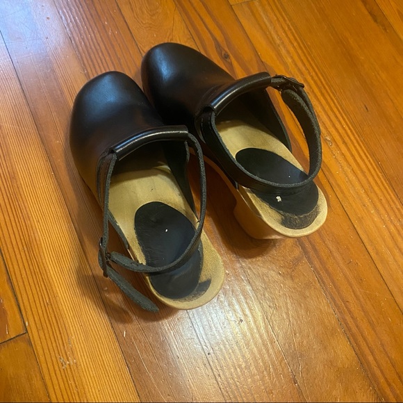 Sven Halter Style Clog, Black leather - Picture 6 of 7